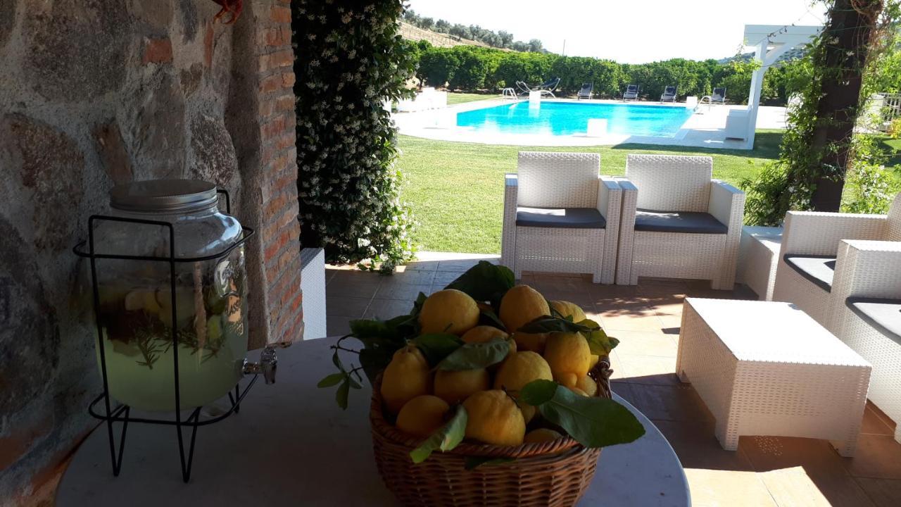 Agriturismo Trappeto Vecchio San Demetrio Corone Bagian luar foto