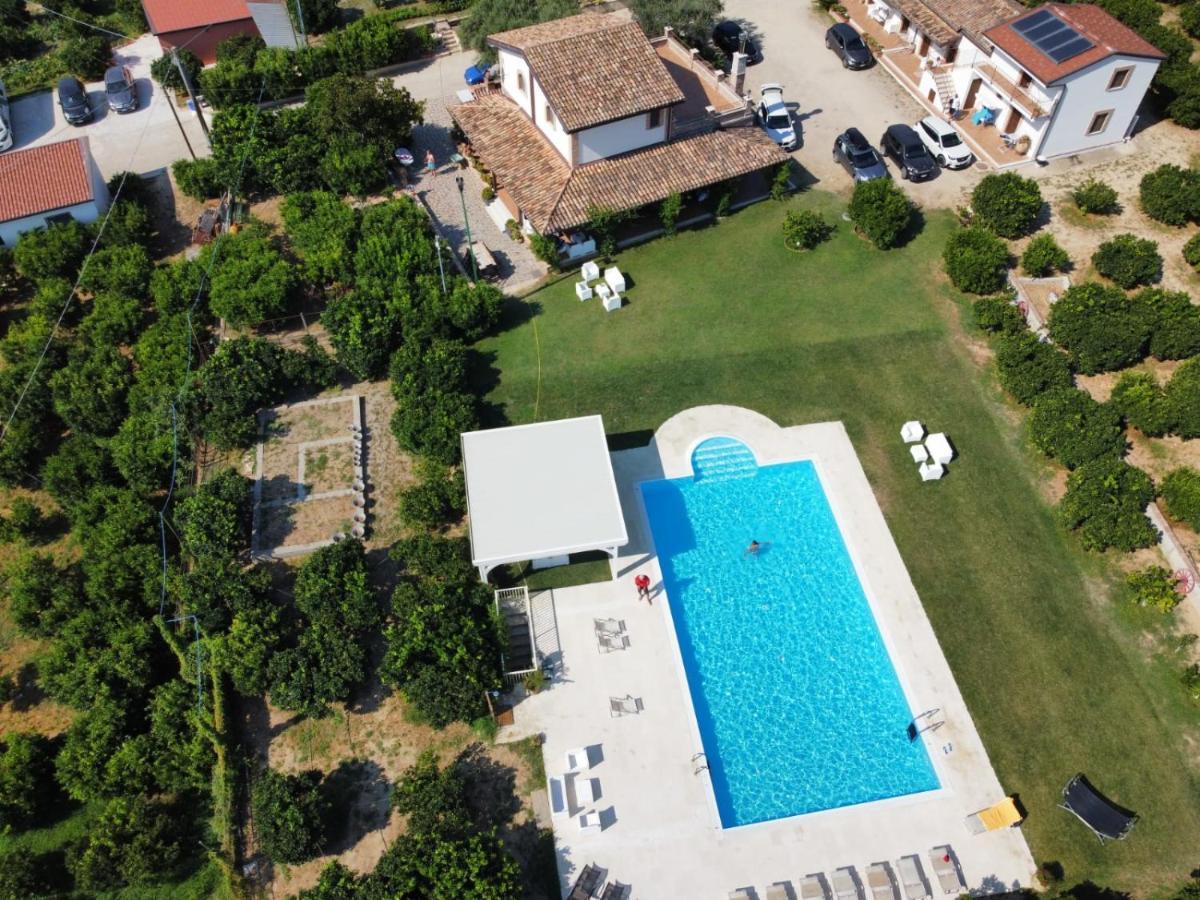 Agriturismo Trappeto Vecchio San Demetrio Corone Bagian luar foto
