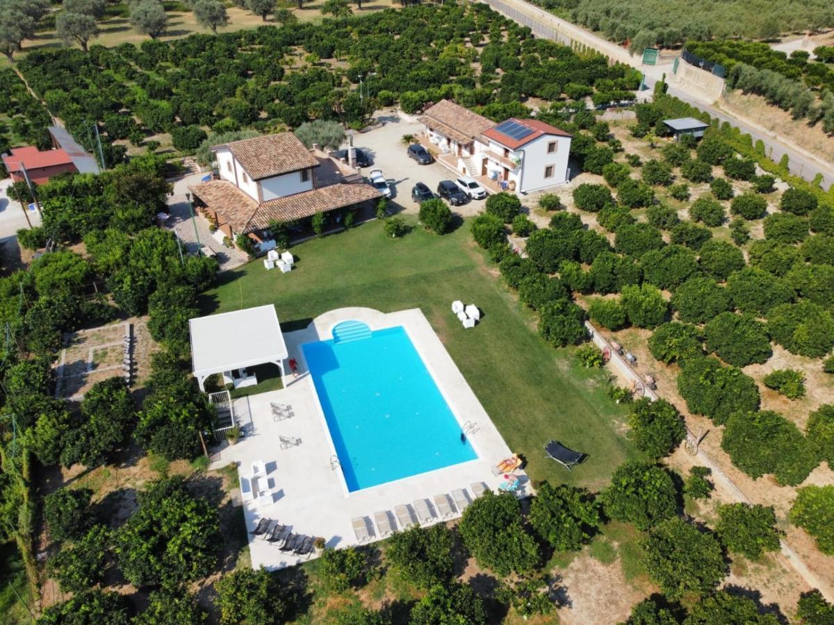 Agriturismo Trappeto Vecchio San Demetrio Corone Bagian luar foto