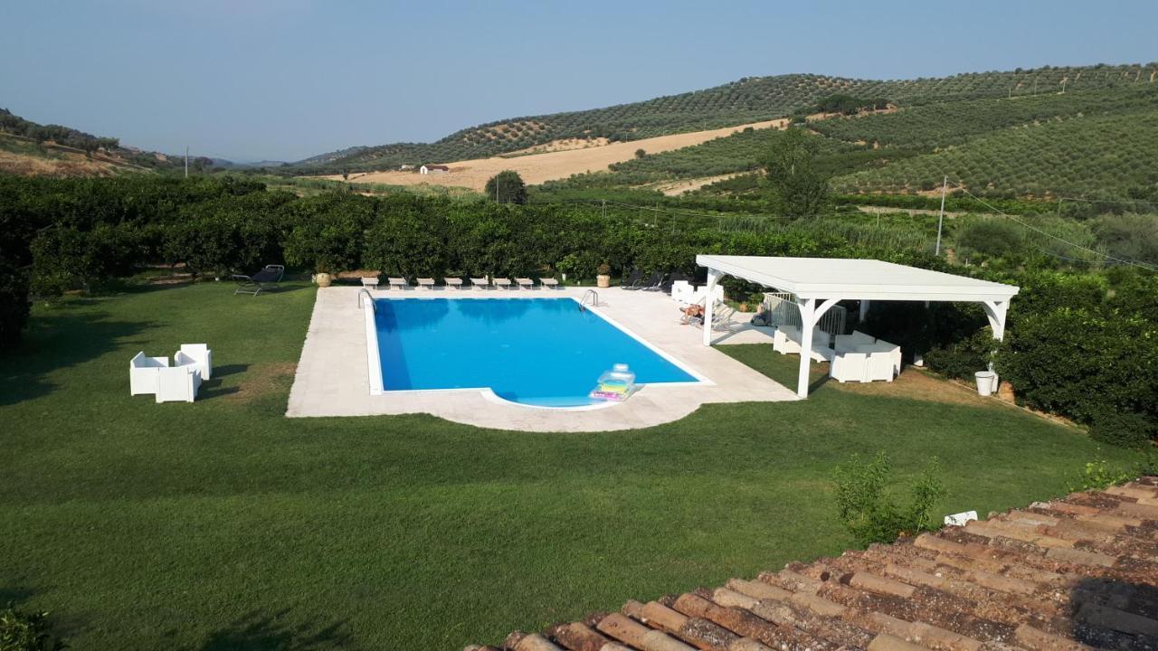 Agriturismo Trappeto Vecchio San Demetrio Corone Bagian luar foto
