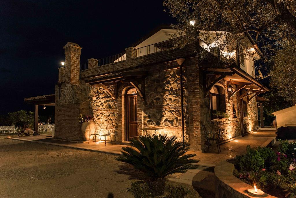 Agriturismo Trappeto Vecchio San Demetrio Corone Bagian luar foto